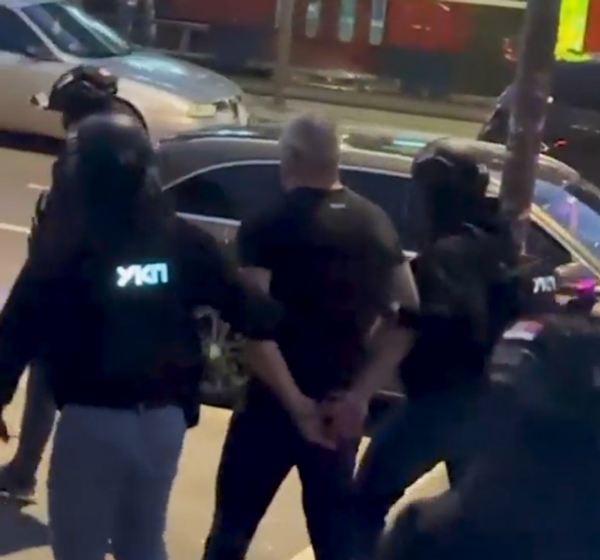 Miša Bačulov, hapšenje