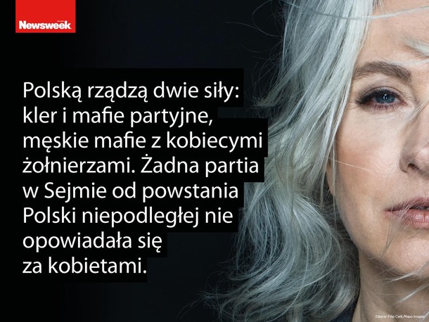 Manuela Gretkowska feminizm Czarny Protest prawa kobiet