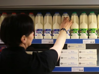 ceny żywności inflacja mleko zakupy