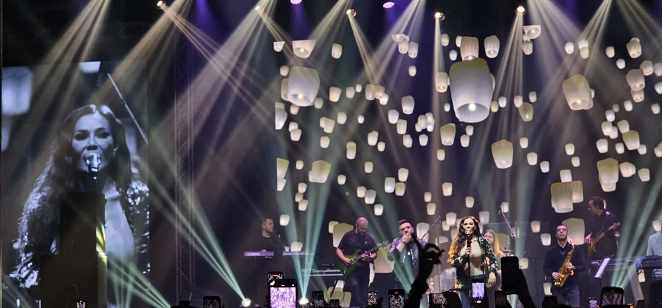 Ceca na koncertu u Požarevcu