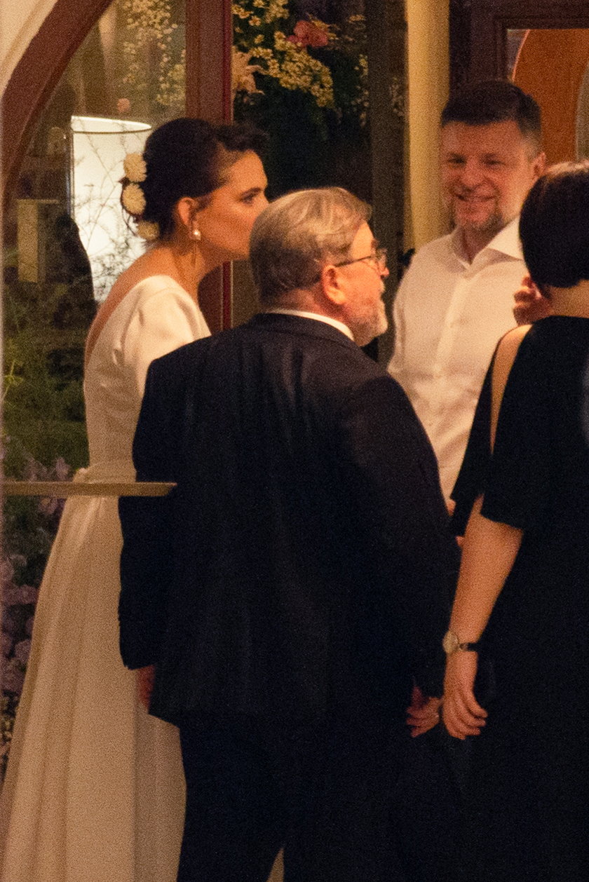 Anna Cieślak i Edward Miszczak na swoim ślubie w sierpniu 2021 r.