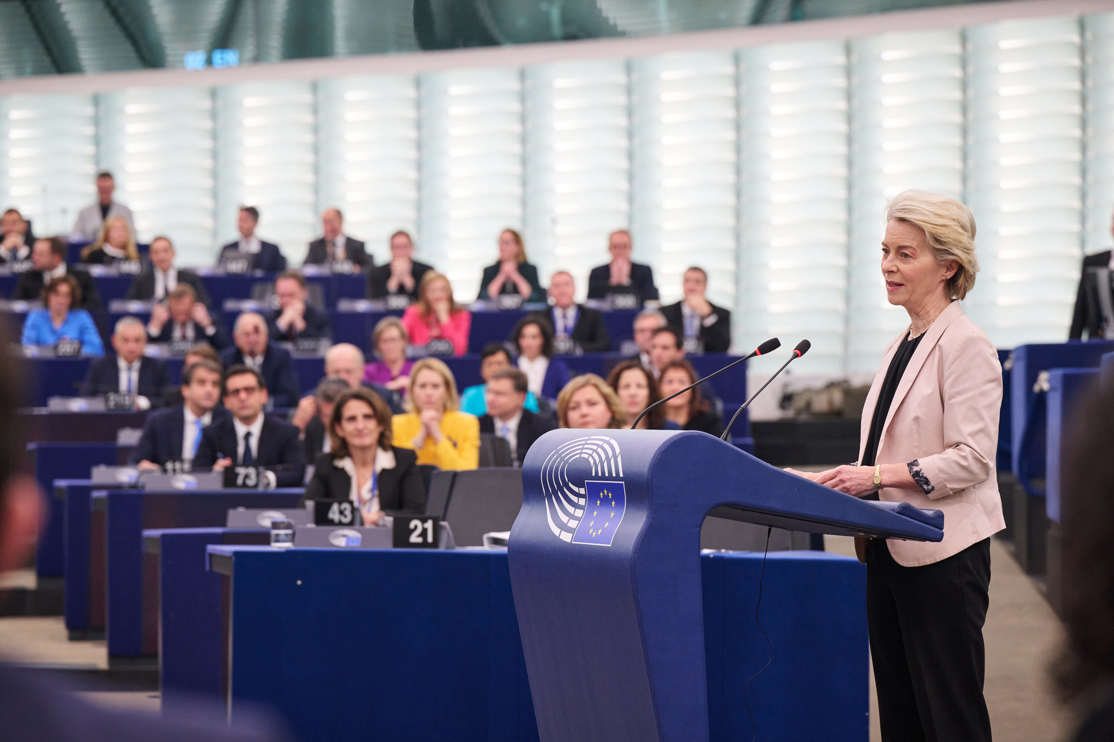 Von der Leyen afronta moción de censura el 10 de julio