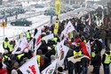 JASTRZĘBIE ZDRÓJ PROTEST POD JSW (Protestujący)