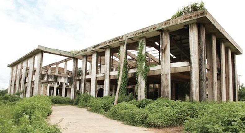 Abandoned building