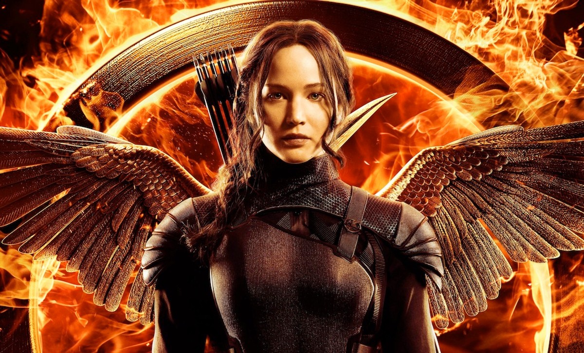 Jennifer Lawrence na plakacie "Igrzysk śmierci", już ostatecznym