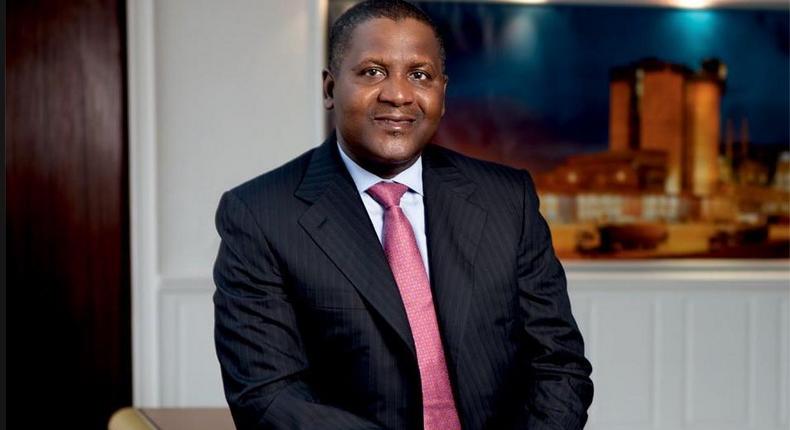 Africa's richest business man, Aliko Dangote