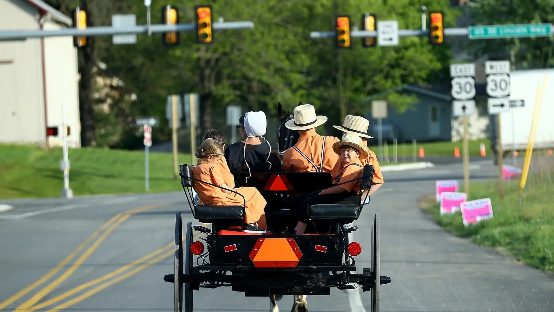 "Amish Uber" to prawdopodobnie najwolniejsza taksówka na świecie