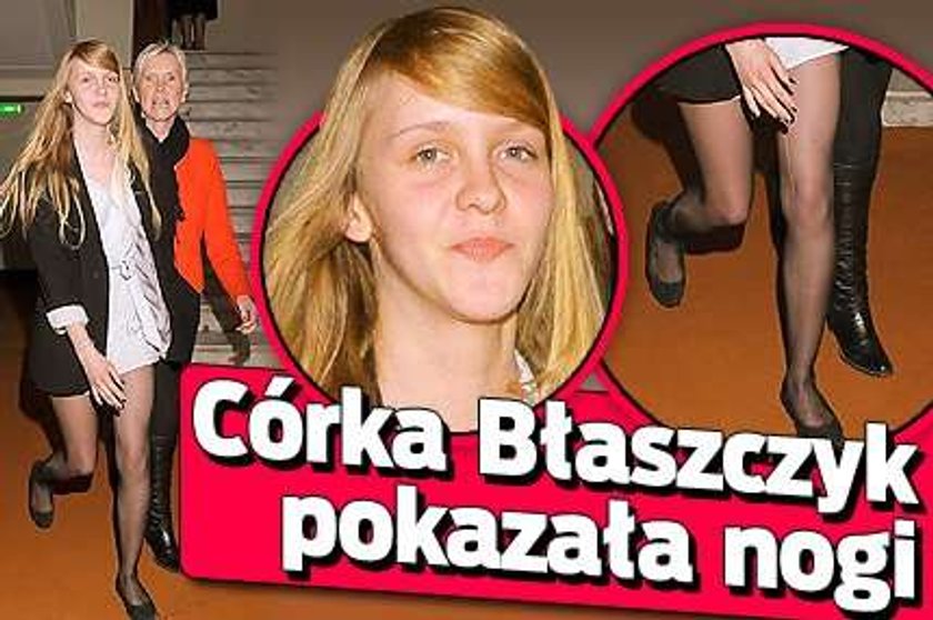 Córka Błaszczyk pokazała nogi