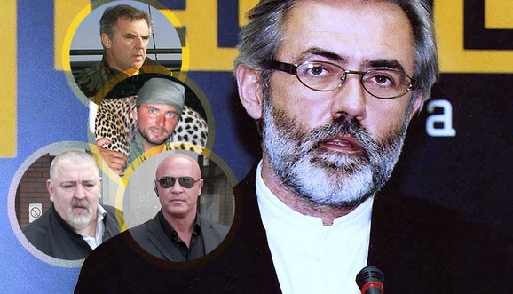Slavko Ćuruvija i osuđeni za njegovo ubistvo