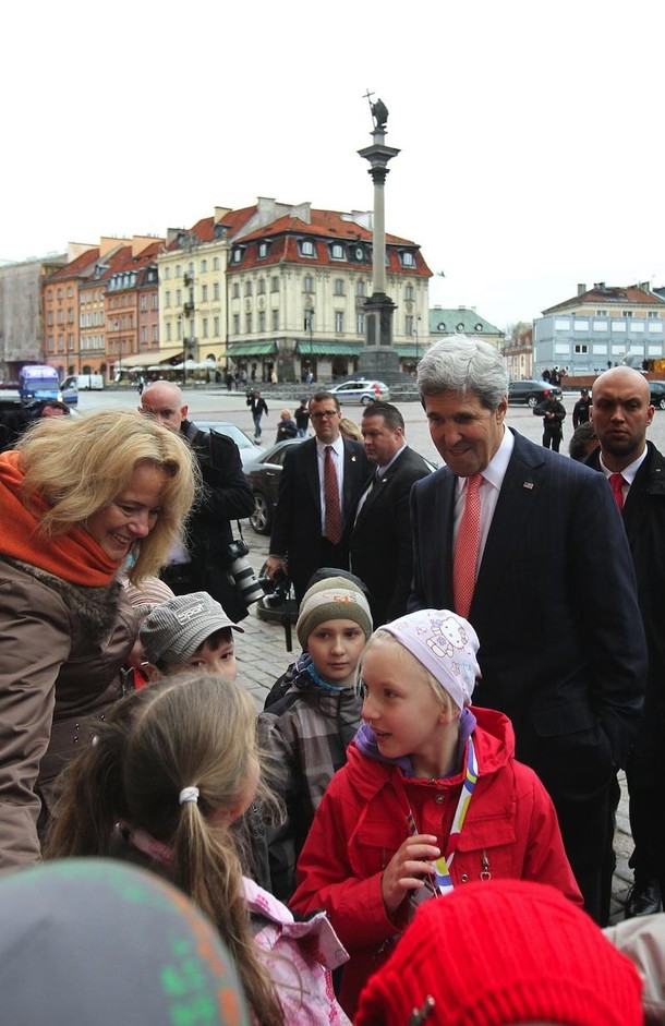 WARSZAWA JOHN KERRY WIZYTA KRAKOWSKIE PRZEDMIEŚCIE