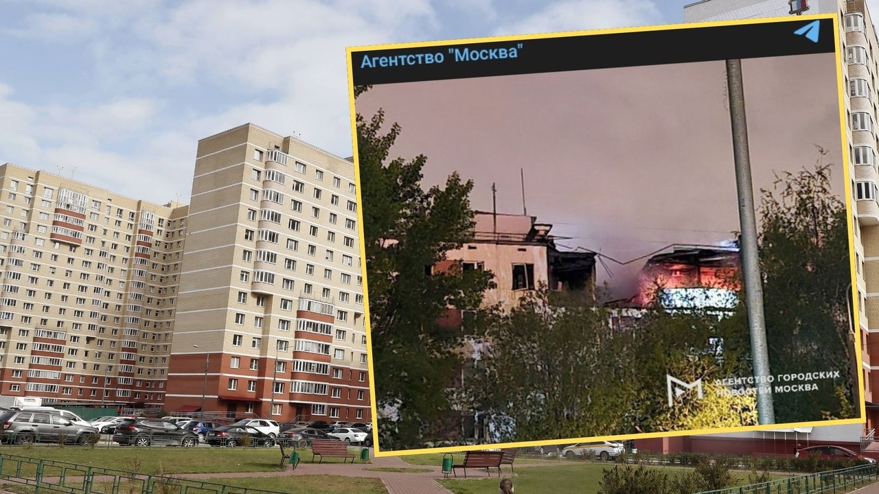 Eksplozja w moskiewskim mieszkaniu. Pożar spowodował zawalenie się części budynku. Zginęły trzy osoby