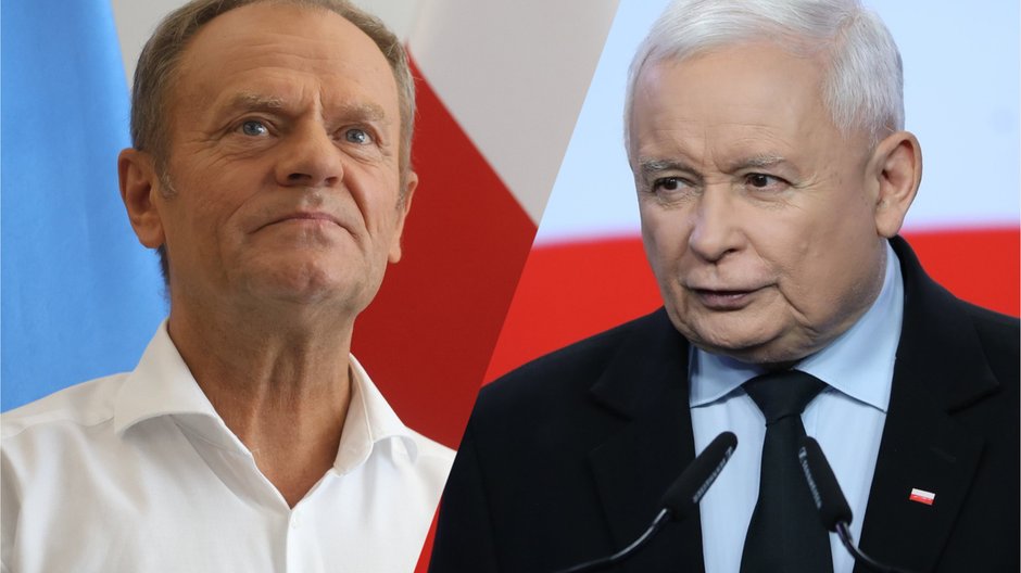 Donald Tusk, Jarosław Kaczyński