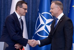 Mateusz Morawiecki i Andrzej Duda