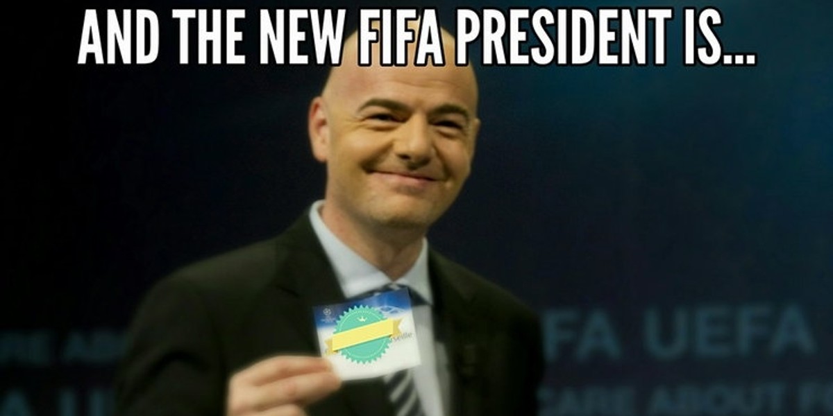 "Łysy z UEFA" został sternikiem FIFA. MEMY