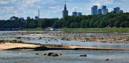 To nie są żarty! Wysycha Wisła, może zabraknąć wody w kranach. Oficjalne ostrzeżenie