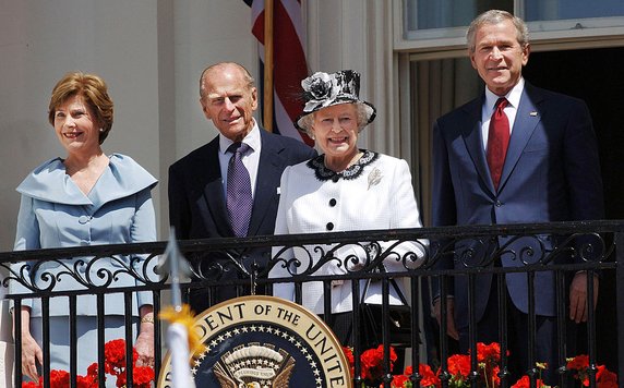 Elżbieta II i prezydenci USA: George W. Bush