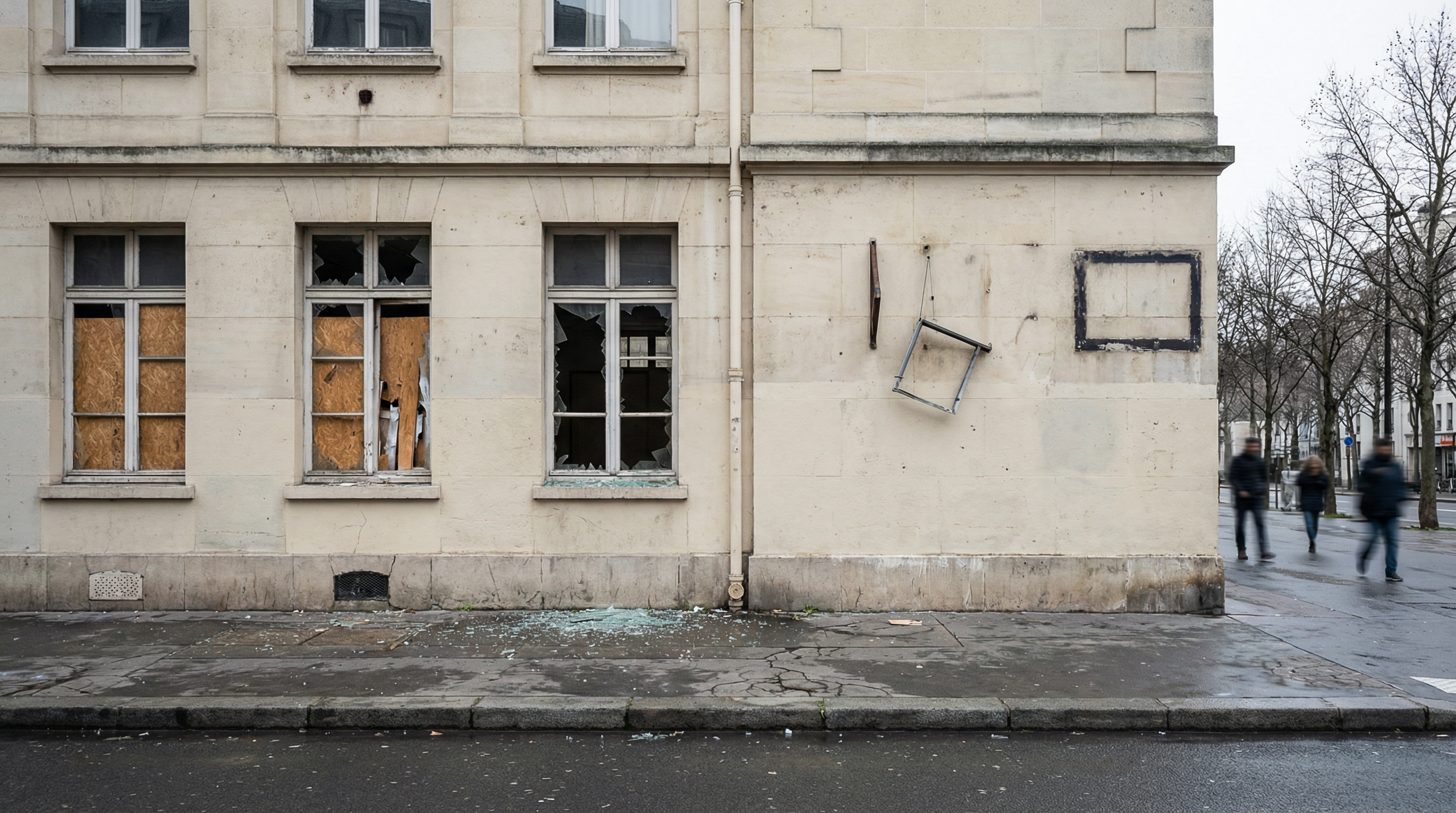 Trois vitres brisées et caméra arrachée lors du vandalisme d'une école juive à Paris