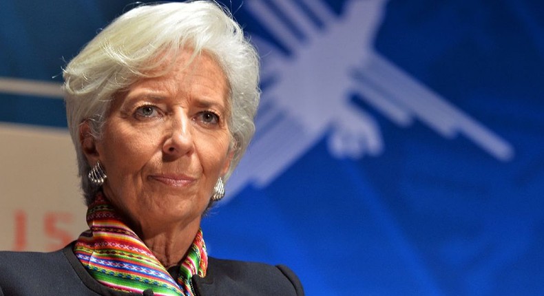 IMF boss,Christine Lagarde