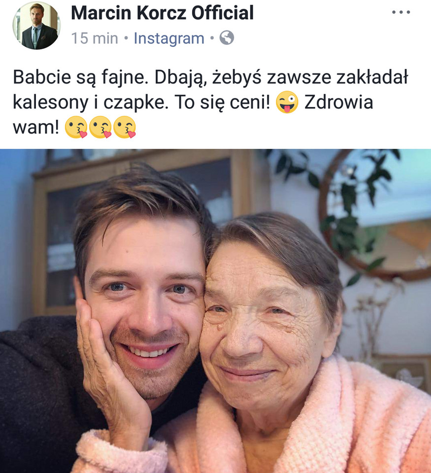 Marcin Korcz na Facebooku