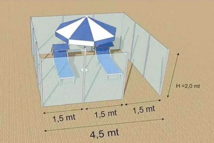 Polskie parawany inspirują Włochów? Tworzą plażowe boksy na czas epidemii koronawirusa