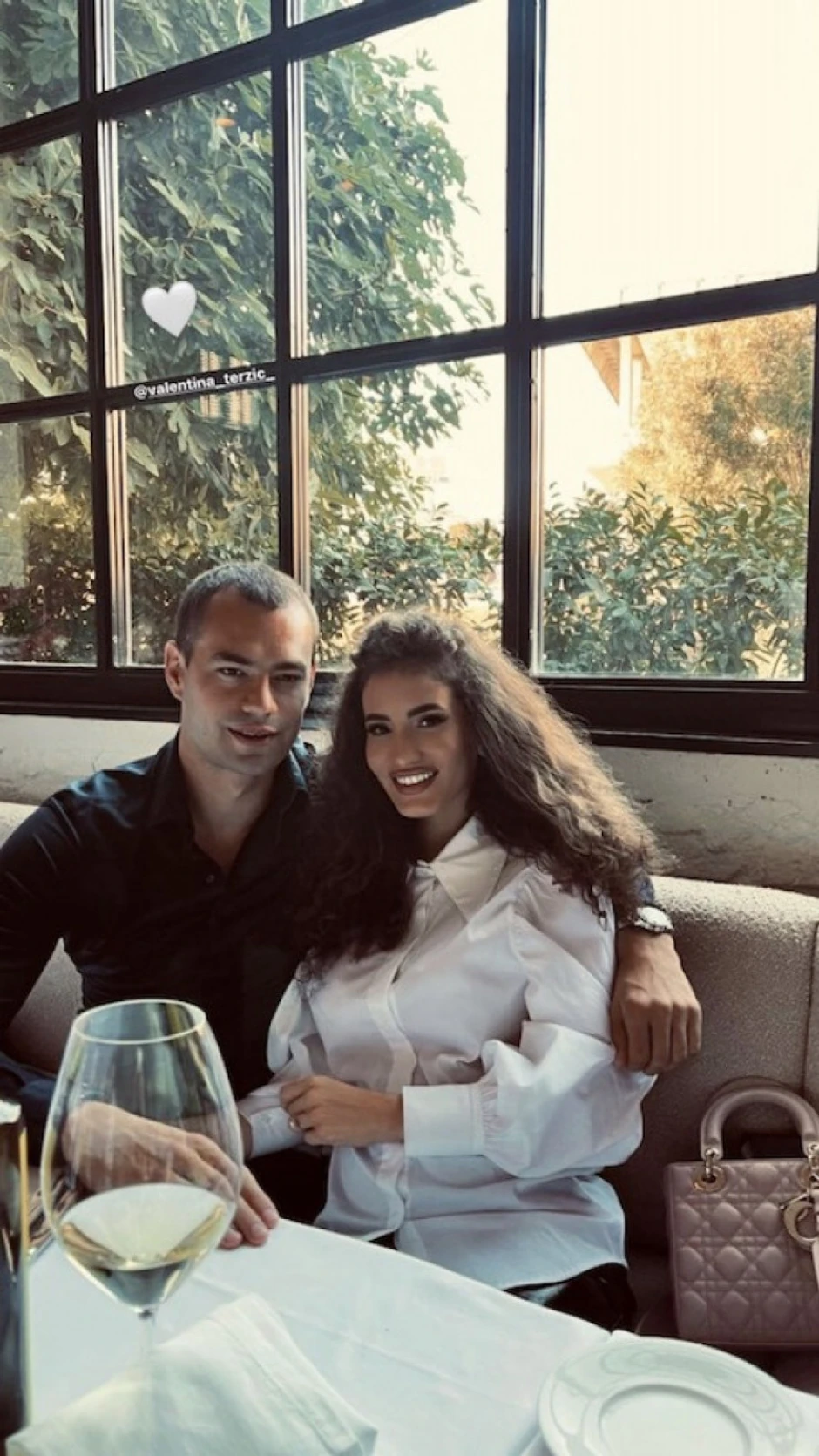 Kostadin Terzić sa suprugom Valentinom