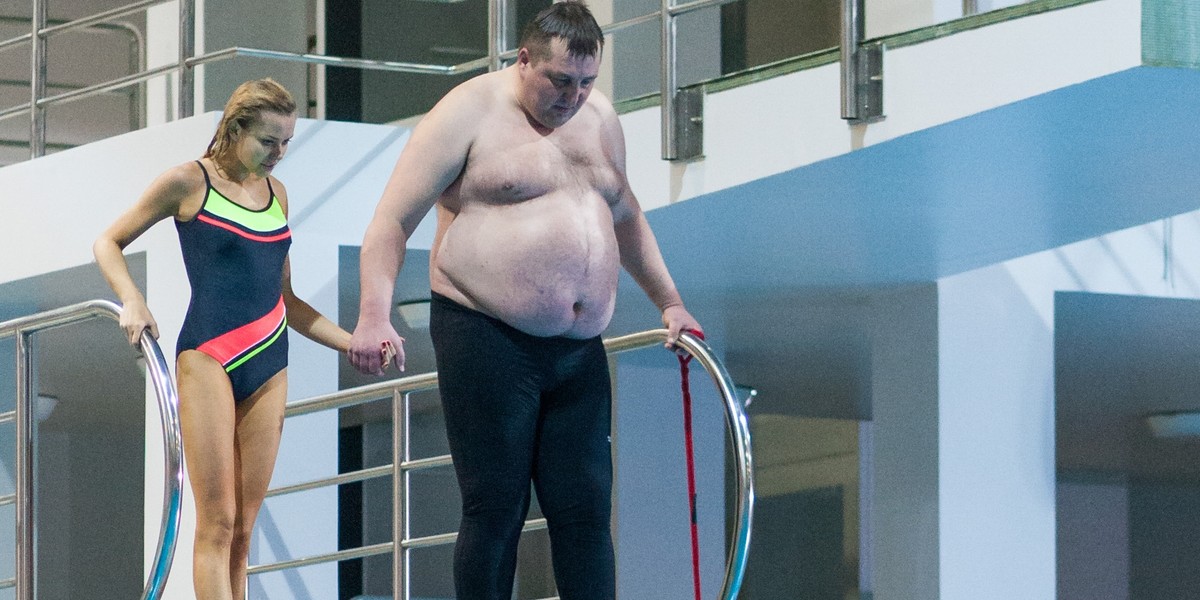 Adam Kraśko i Ola Ciupa - Celebrity Splash