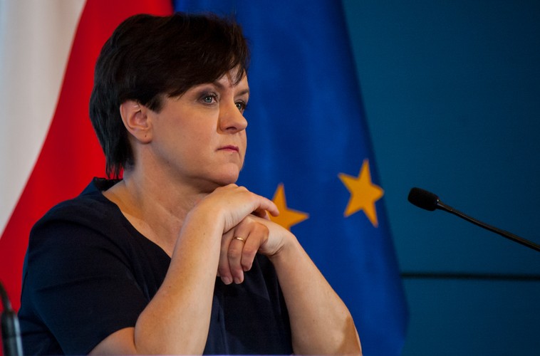 Minister Edukacji Narodowej Joanna Kluzik-Rostkowska