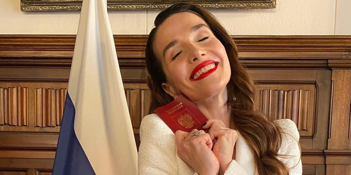 Natalia Oreiro ma obywatelstwo rosyjskie! "Czuję się jak most miłości"