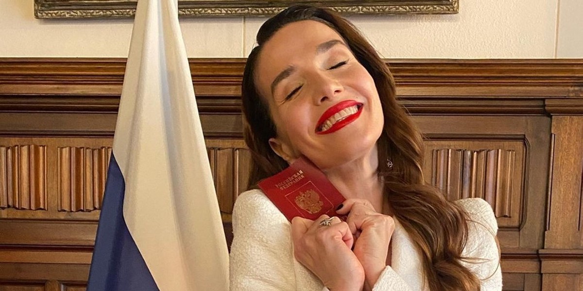 Natalia Oreiro ma obywatelstwo rosyjskie! "Czuję się jak most miłości"