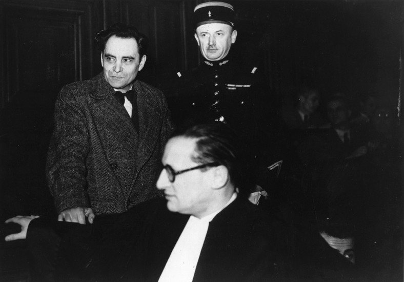 Dr Marcel Petiot podczas procesu