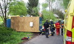 Tragedia! Autokar wpadł do rowu. Nie żyje...