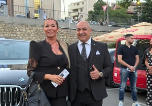 Olja Karleuša sa mužem