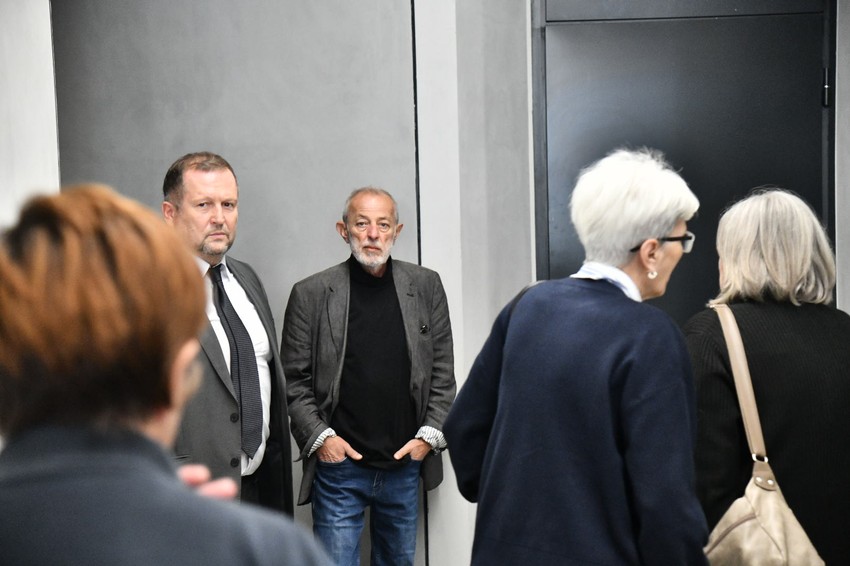 Miroslav Mika Aleksić na jednom od poslednjih ročišta na kojem je bio