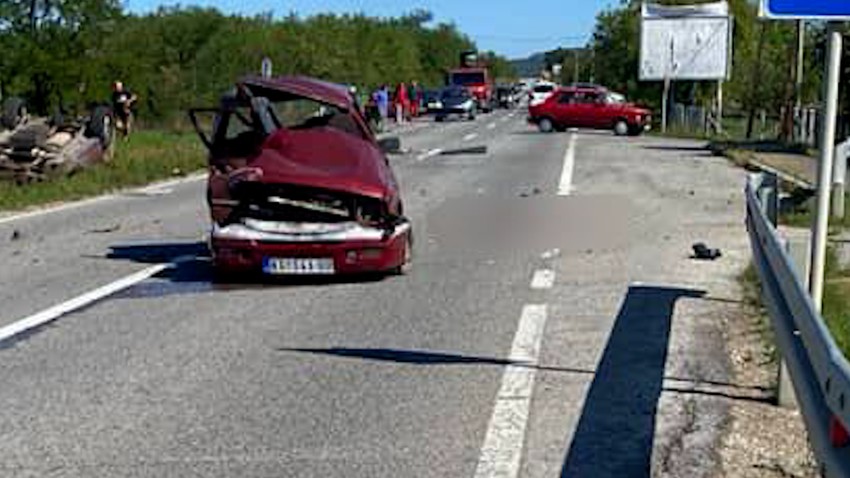 Teška nesreća kod Knića