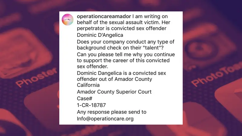 Komentarz profilu &quot;Operation Care&quot; / Instagram