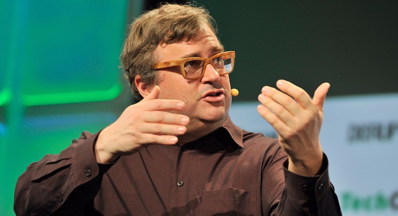 LinkedIn cofounder and 'Masters of Scale' host Reid Hoffman said he did his best thinking in places that are brand new to him, like a cafe he's never been to before.