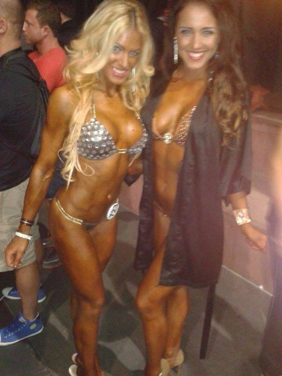 Maja se takmiči u bodibildingu