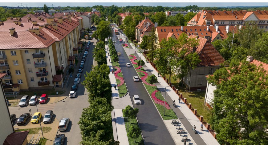 Tak się zmieni ulica Koszarowa na Karłowicach