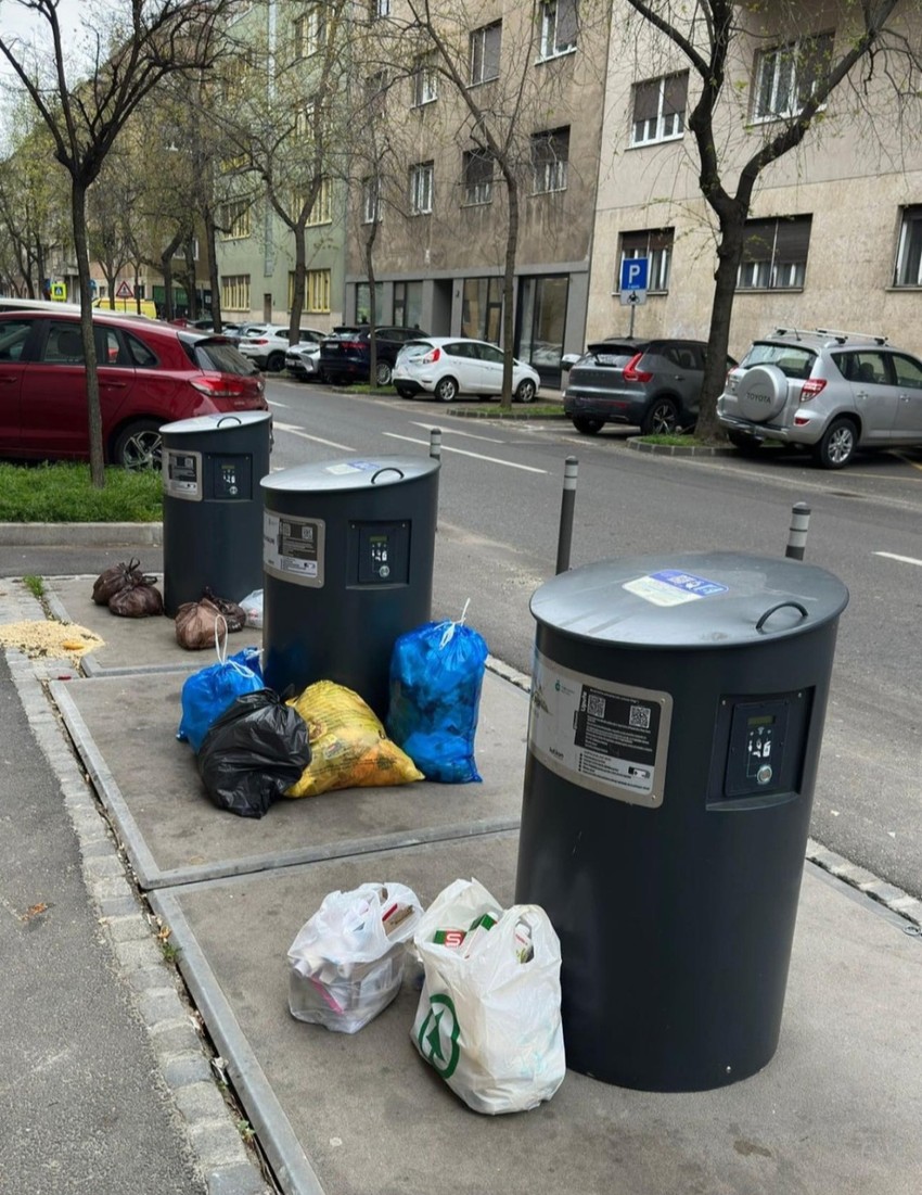 Kontejneri u Zagrebu