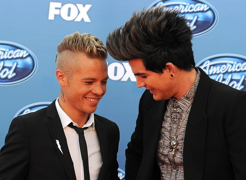 Adam Lambert i Sauli Koskinen (fot. Getty Images)