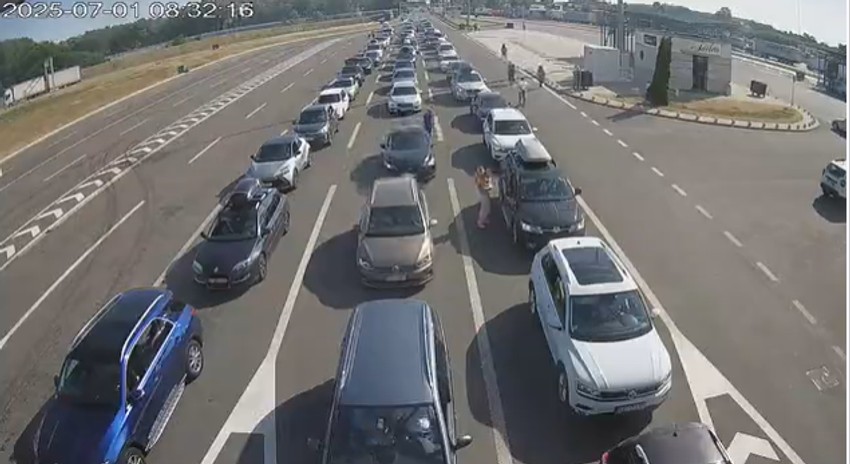 Ulaz u Srbiju na graničnom prelazu Horgoš