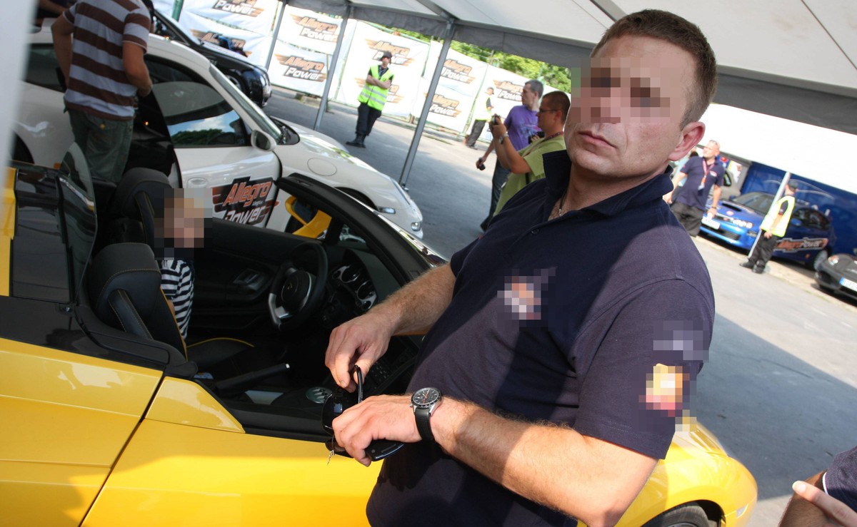 Zatrzymany rajdowiec Leszek K., jest twarzą kampanii e-toll