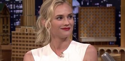 Diane Kruger w białym kombinezonie