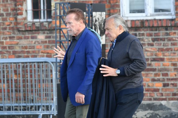 Arnold Schwarzenegger odwiedził Muzeum Auschwitz-Birkenau