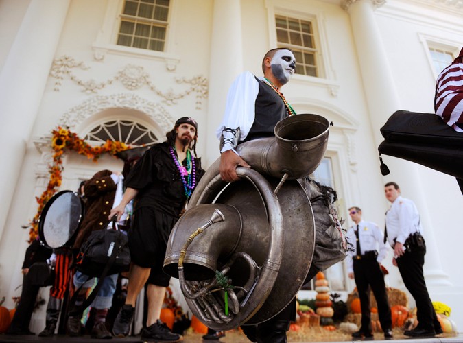 Zabawa przed waszyngtońskim Białym Domem