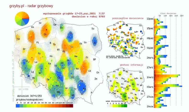 Mapa grzybów