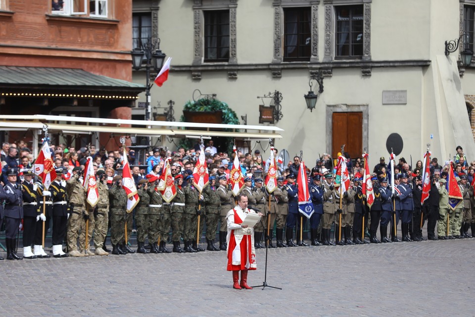 Obchody 3 maja w Warszawie