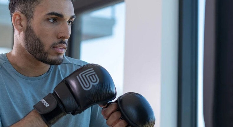 Doing an at-home boxing workout requires space to move around and a guided workout on what punches to throw.Liteboxer