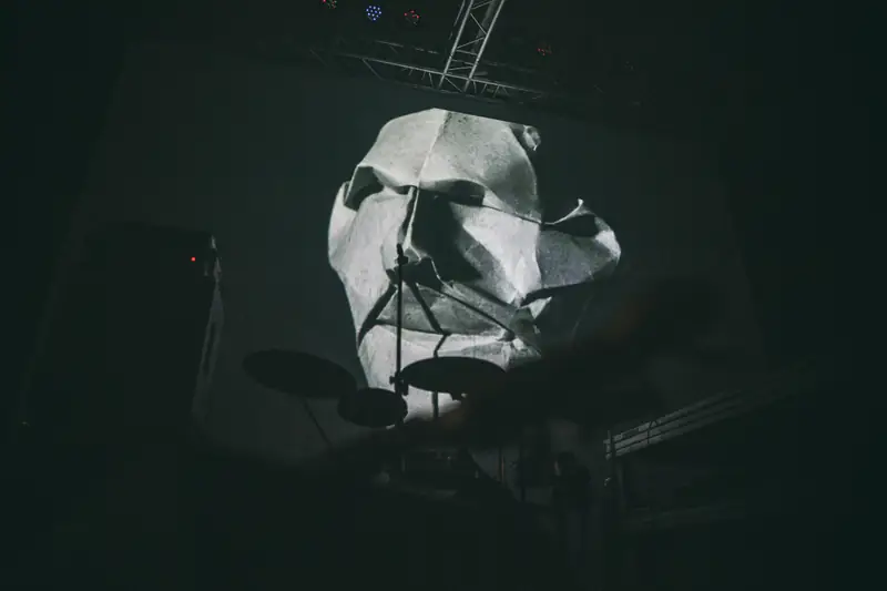 Forest Swords na Before World Wide Warsaw 2018. Fot. Paweł Zanio / solovsky.com