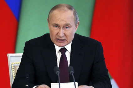 Putin wieszczy problemy Zachodu. "Miną lata, zanim odetnie się od Rosji"